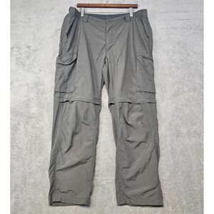 Columbia‎ Omni-Shield Convertible Hiking Pants Mens 40x30 Zip-Off Gorpcore Nylon